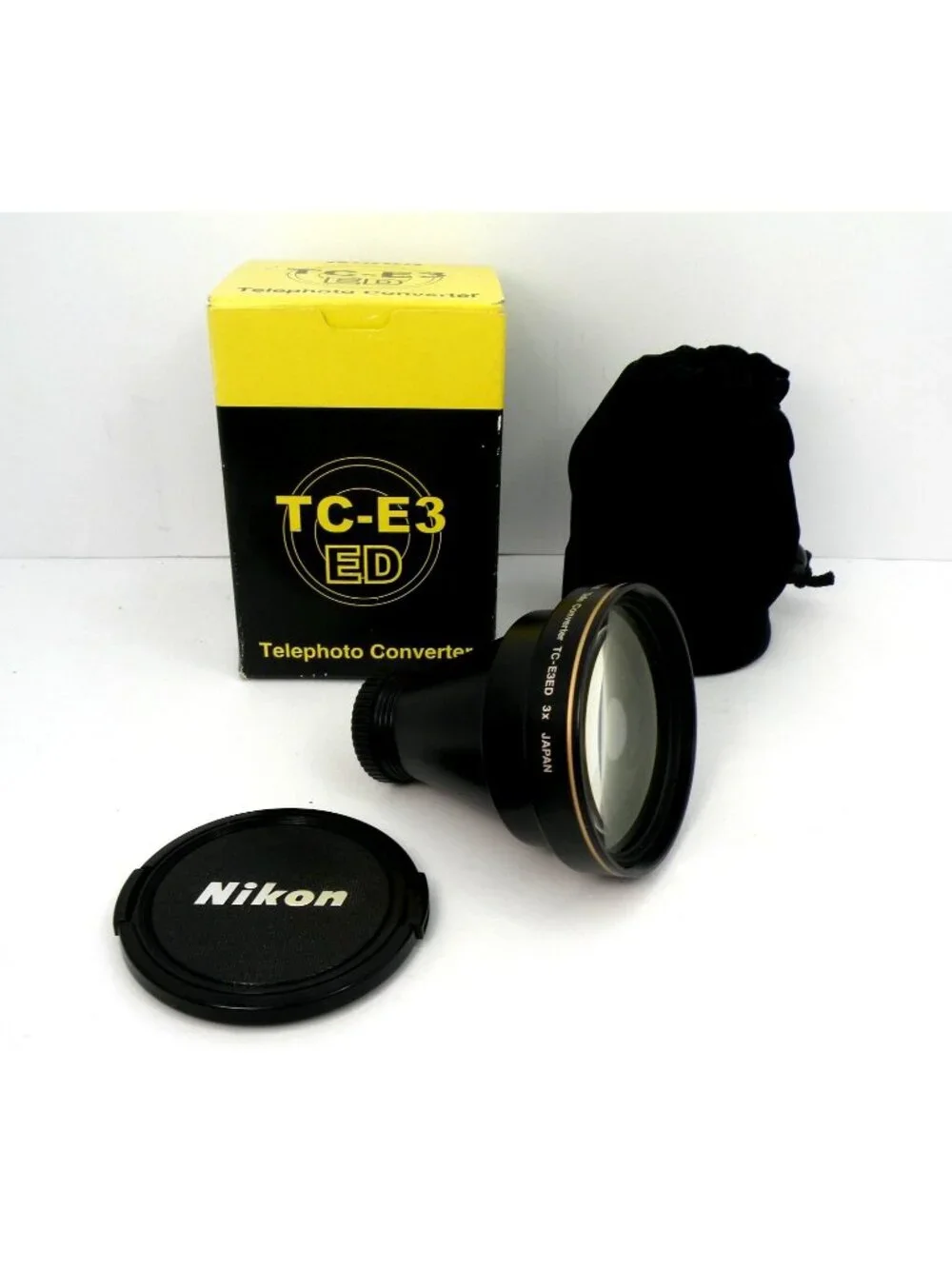 Nikon TC-E3 ED 3x Telephoto Converter Lens Japan With Box & Accessories